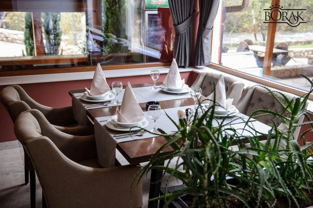 Restoran Vrelo Borak — terrace by the river