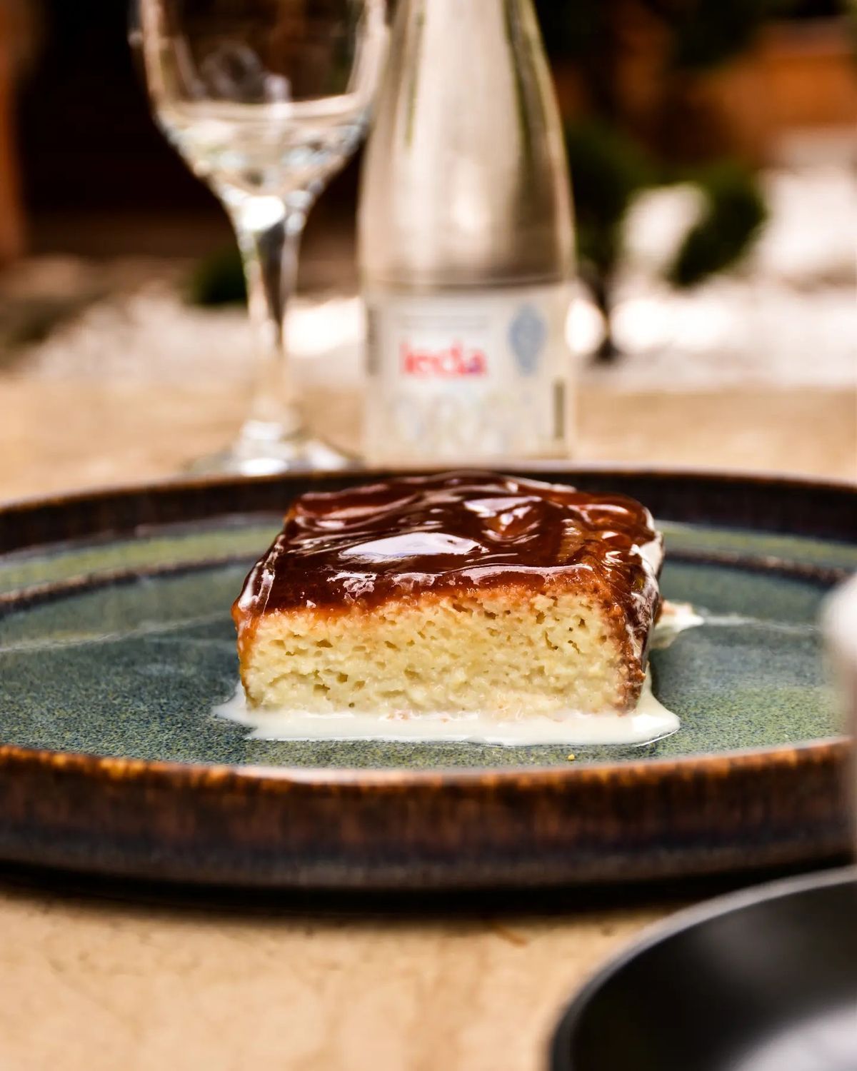 Smokvara - traditional local fig cake dessert