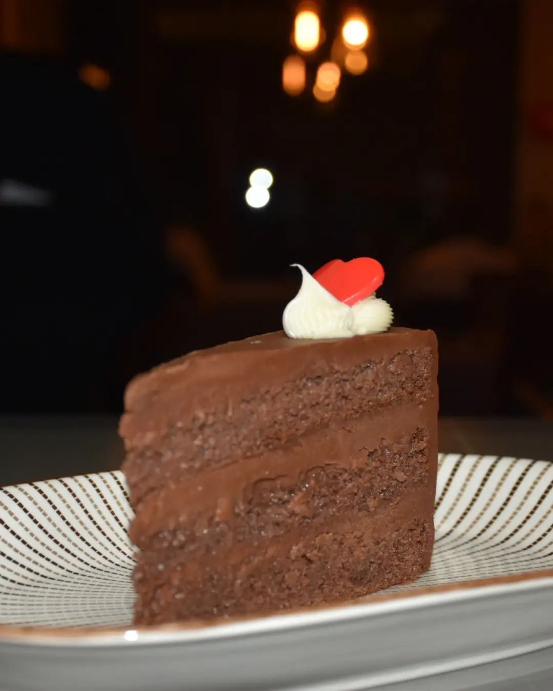 Daily fresh cake slice from our kitchen
